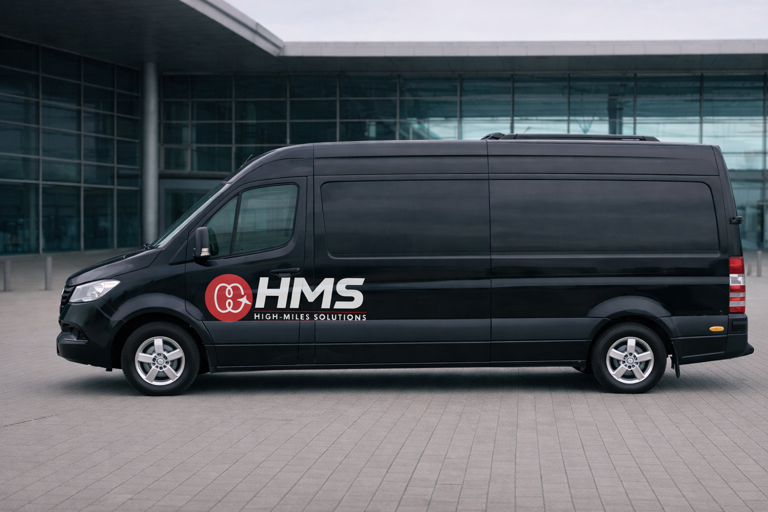 HMS sprinter van